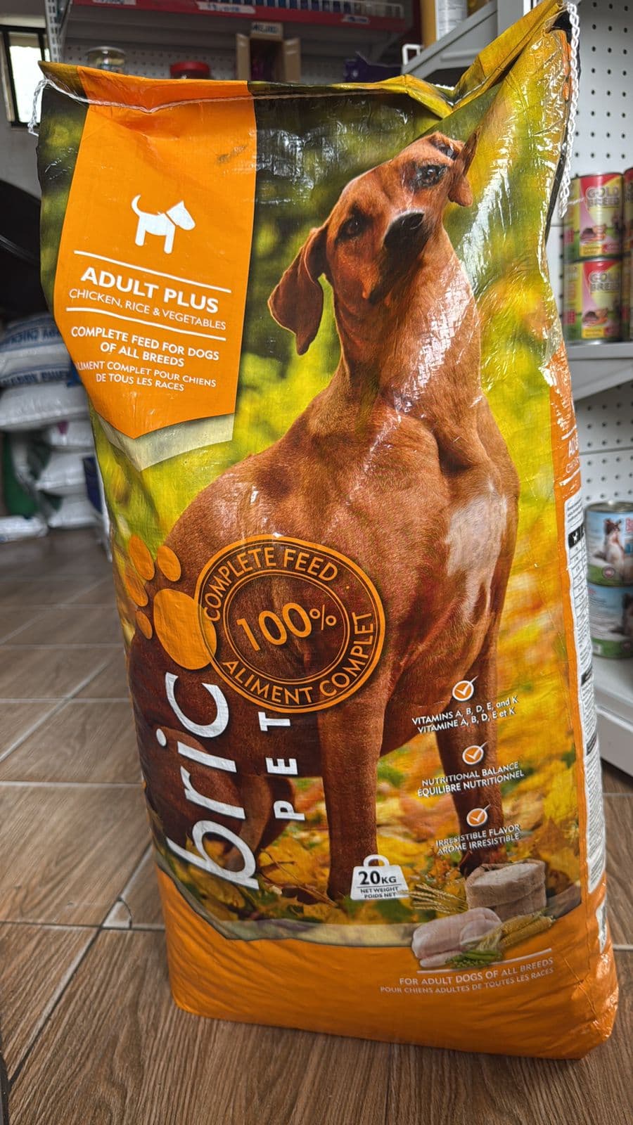 BRICOPET ADULT PLUS 20KG