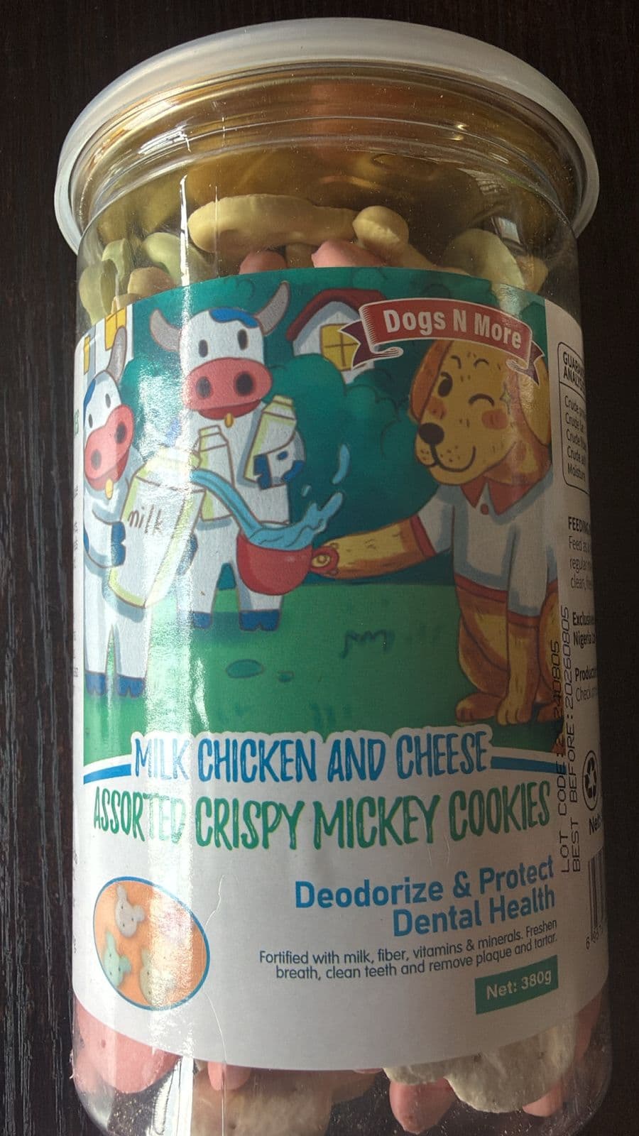 ASSORTED MILKY DOG TREAT