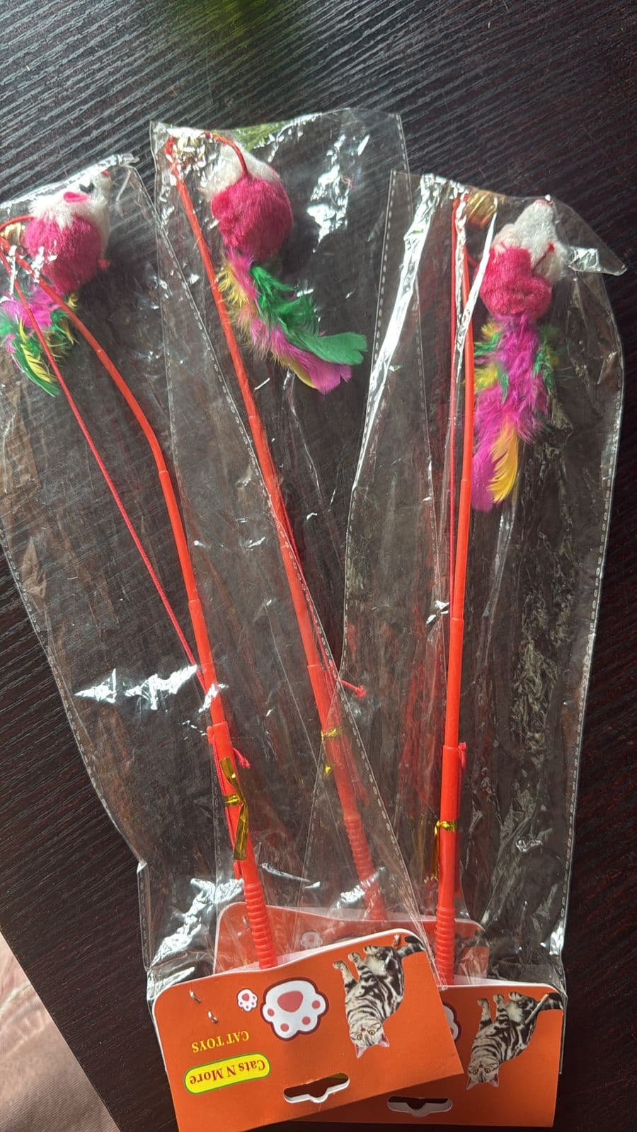 CAT N MORE PLASTIC TOY