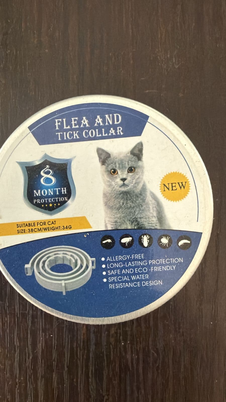 FLEA & TICK COLLAR 38CM