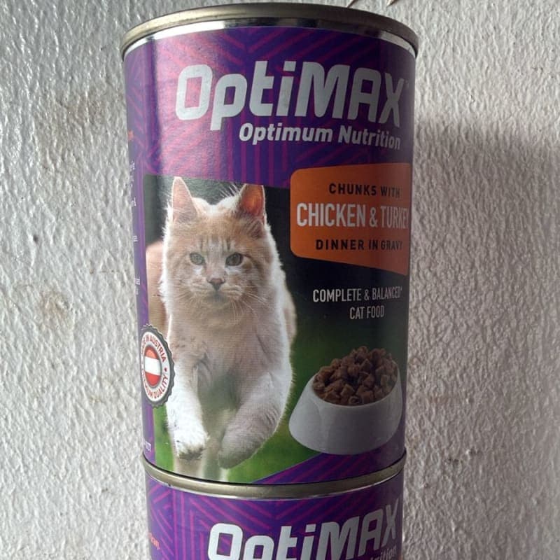 OPTIMAX CAT WET FOOD