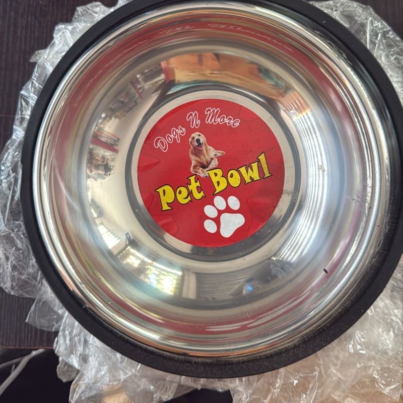 DOG STAINLESS BOWL MEDIUM